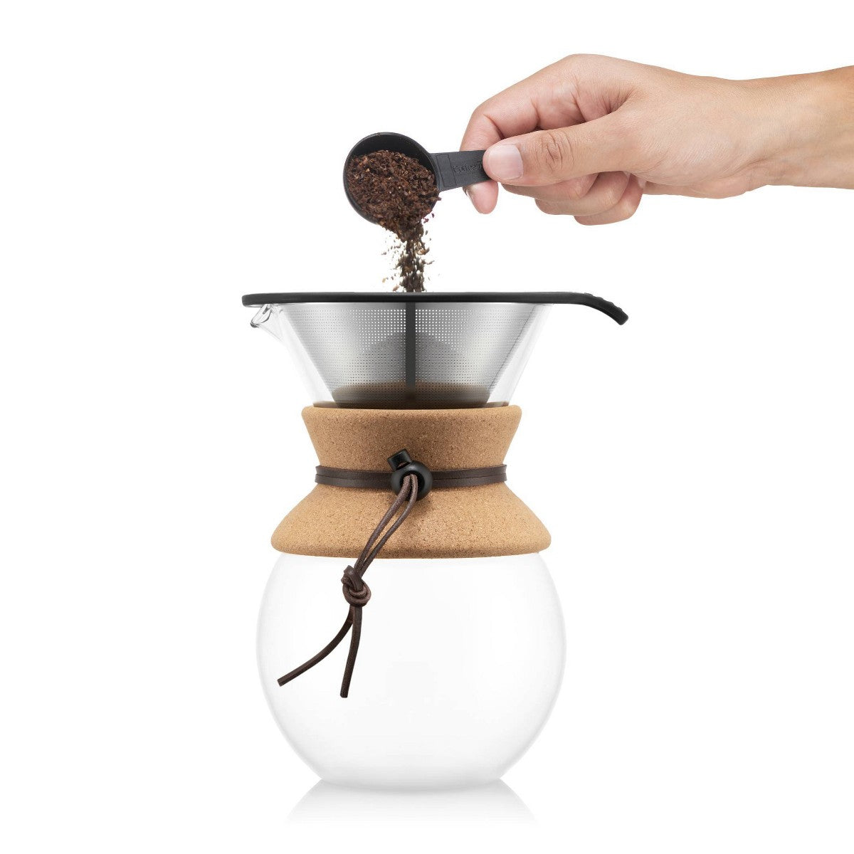 Bodum 8 Cup 34oz Pour Over Coffee Maker: Permanent Screen Filter, Cool Touch Handle, Dishwasher Safe - Additional view