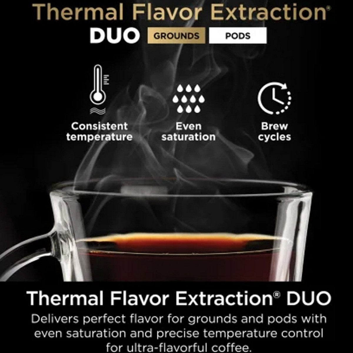 Ninja DualBrew Hot & Iced Coffee Maker, Black (Manufacturer Refurbished) - Additional view