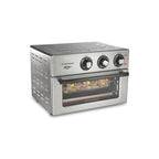 Hamilton Beach Electric Air Fryer Oven - Silver: 1800W Toaster & Broiler, Stainless Steel, Dishwasher-Safe Parts
