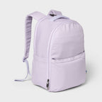 Canvas 17.5" Backpack - Open Story™ Light Purple