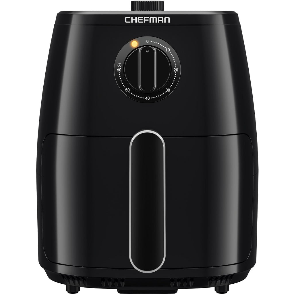 Chefman Turbofry 5-Quart Air Fryer w/ Integrated Timer, Adjustable Temp Control - Black