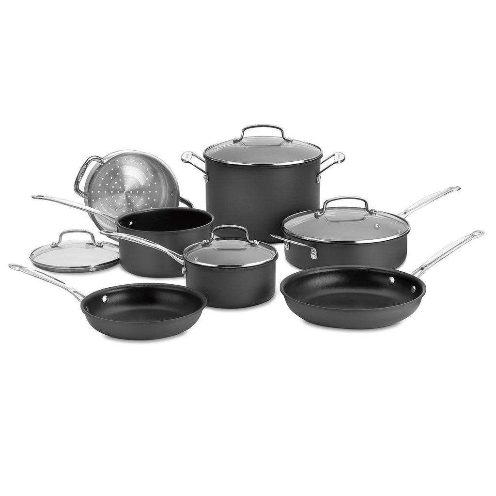 Cuisinart 11pc Chef's Classic Nonstick Hard Anodized Cookware Set