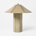 Double Ceramic Table Lamp Tan - Threshold™ designed with Studio McGee