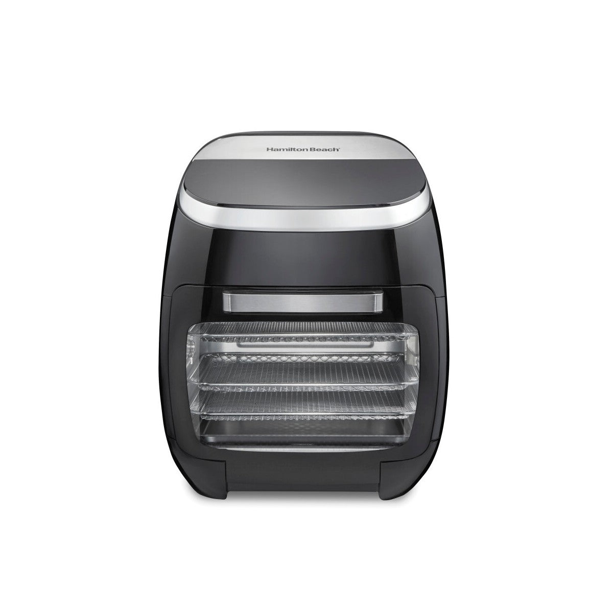 Hamilton Beach Digital Air Fryer Oven with Rotisserie 11.6 Quart/11 Liter Capacity 35073: 1700W, Hand Wash, Black