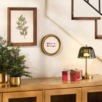 Brass Lamp with Glass Shade - Hearth & Hand™ with Magnolia - Additional view
