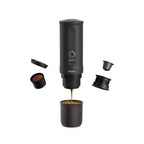 OutIn Nano Self Heating Portable Electric Espresso 20 Bar Coffee Machine Space Gray