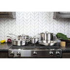 Cuisinart French Classic 10pc Stainless Steel Tri-Ply Cookware Set - FCT-10: Kitchen, Even-Heating, Stay-Cool Handles - Additional view
