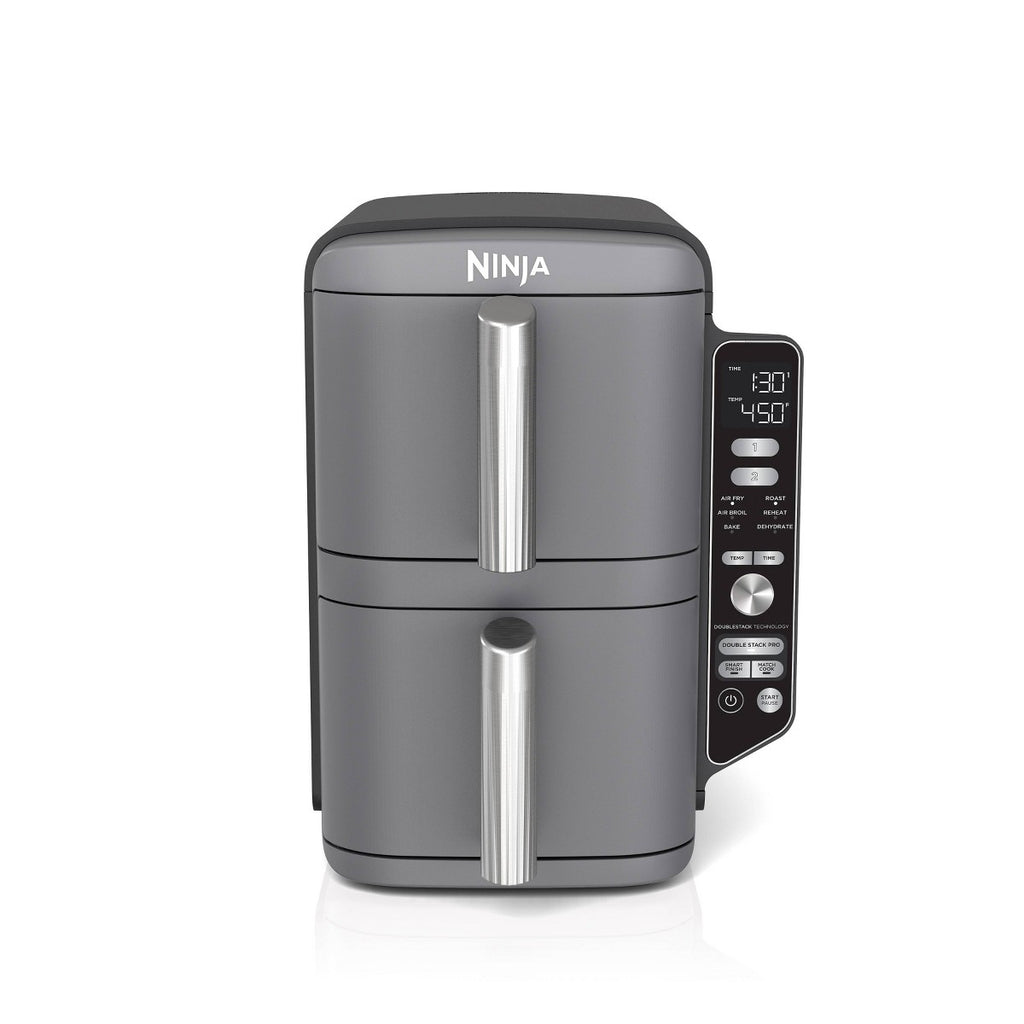 Ninja DoubleStack XL 10qt, 6-in-1, 2-Basket Air Fryer, Space Saving Design SL401: Ninja Foodi, Dishwasher-Safe Parts - Additional view
