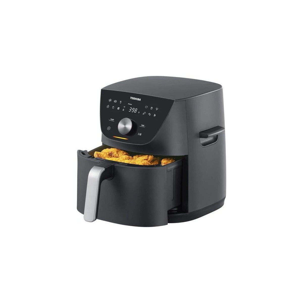 Toshiba 7.7QT Air Fryer with Heat-Q Technology, Black