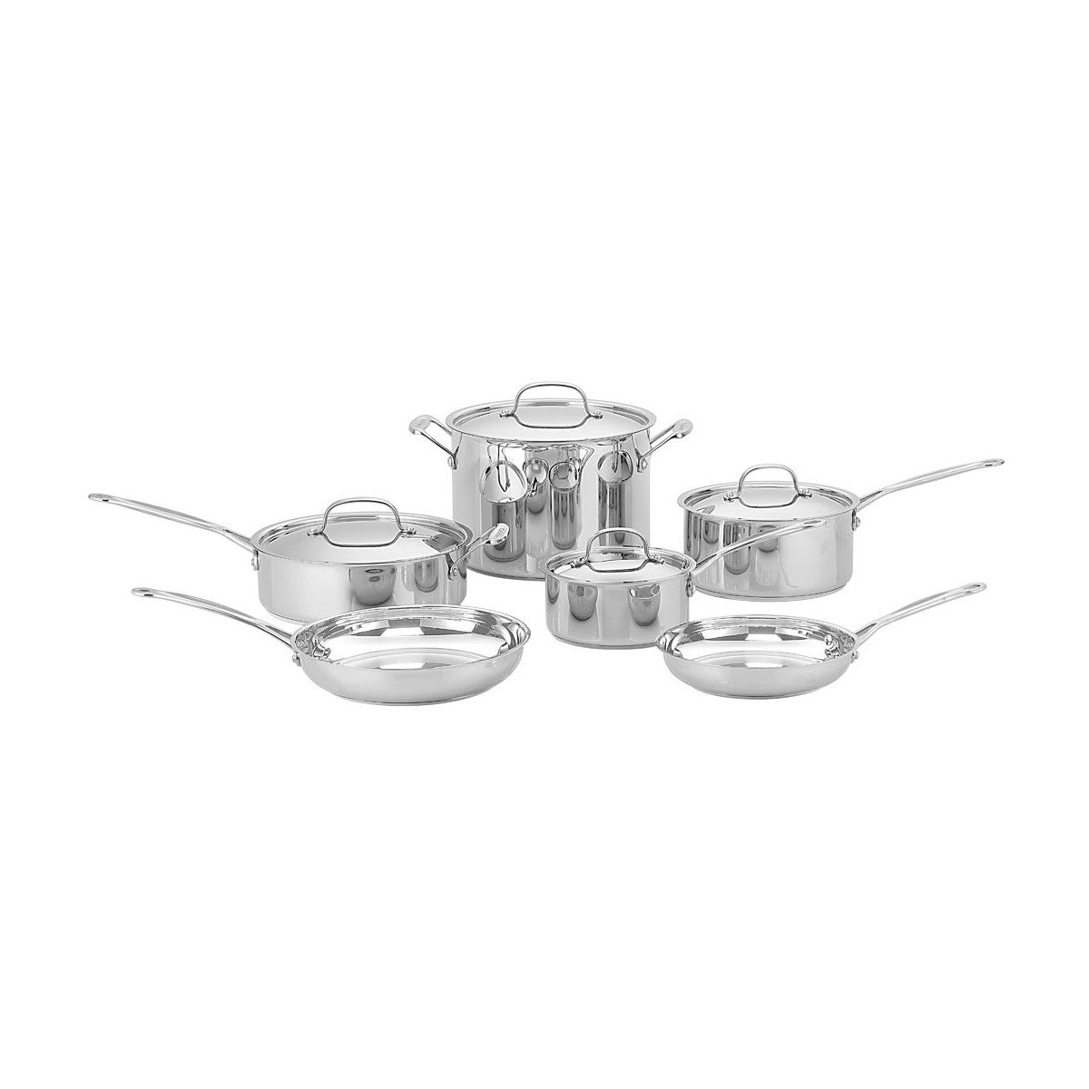 Cuisinart Chef's Classic 10pc Stainless Steel Cookware Set - 77-10 - Additional view