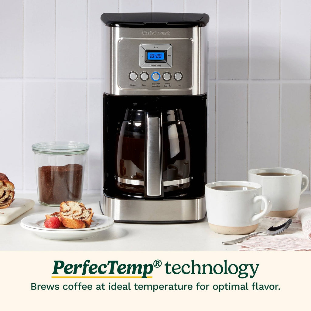 Cuisinart 14 Cup Programmable Drip Coffee Maker Stainless Steel - Additional view