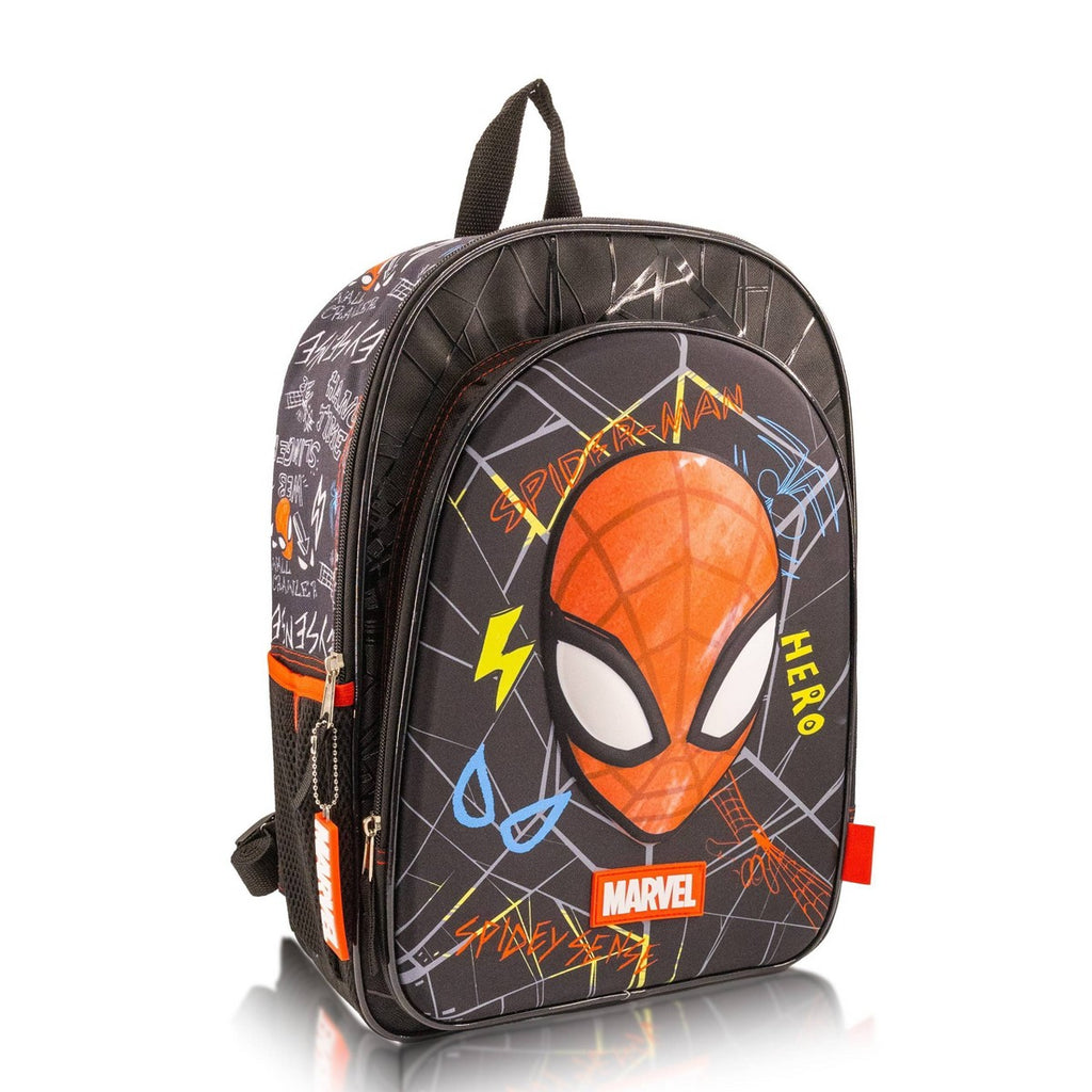 Marvel Kids' Spider-Man 16" Backpack - Black - Additional view