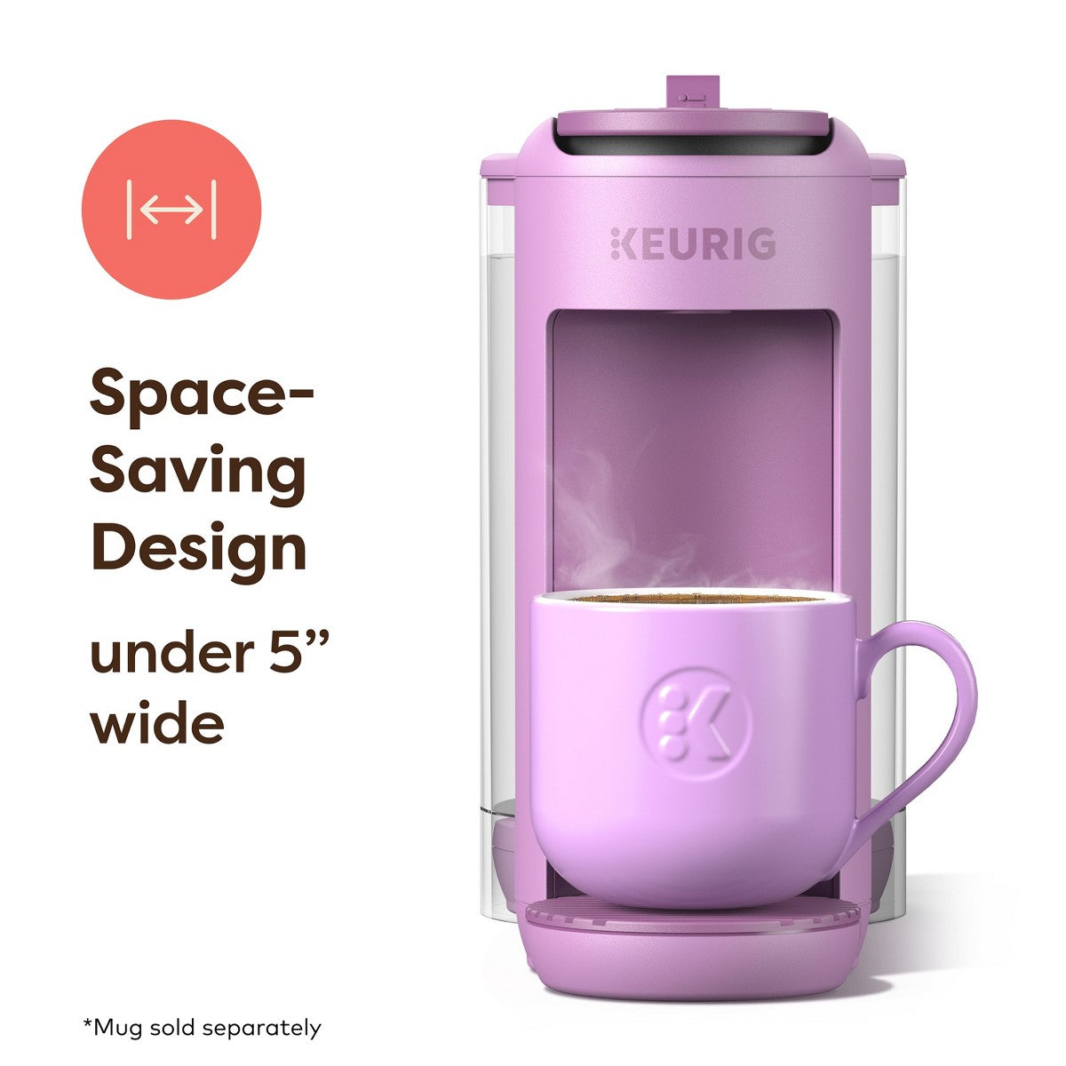 Keurig K-Mini Mate Plus Coffee Maker - Wild Orchid - Additional view