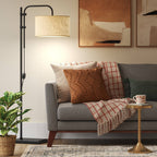72"x16" Knox Floor Lamp - Threshold™: Modern Black Standing Lamp with Dimmer Switch - Additional view