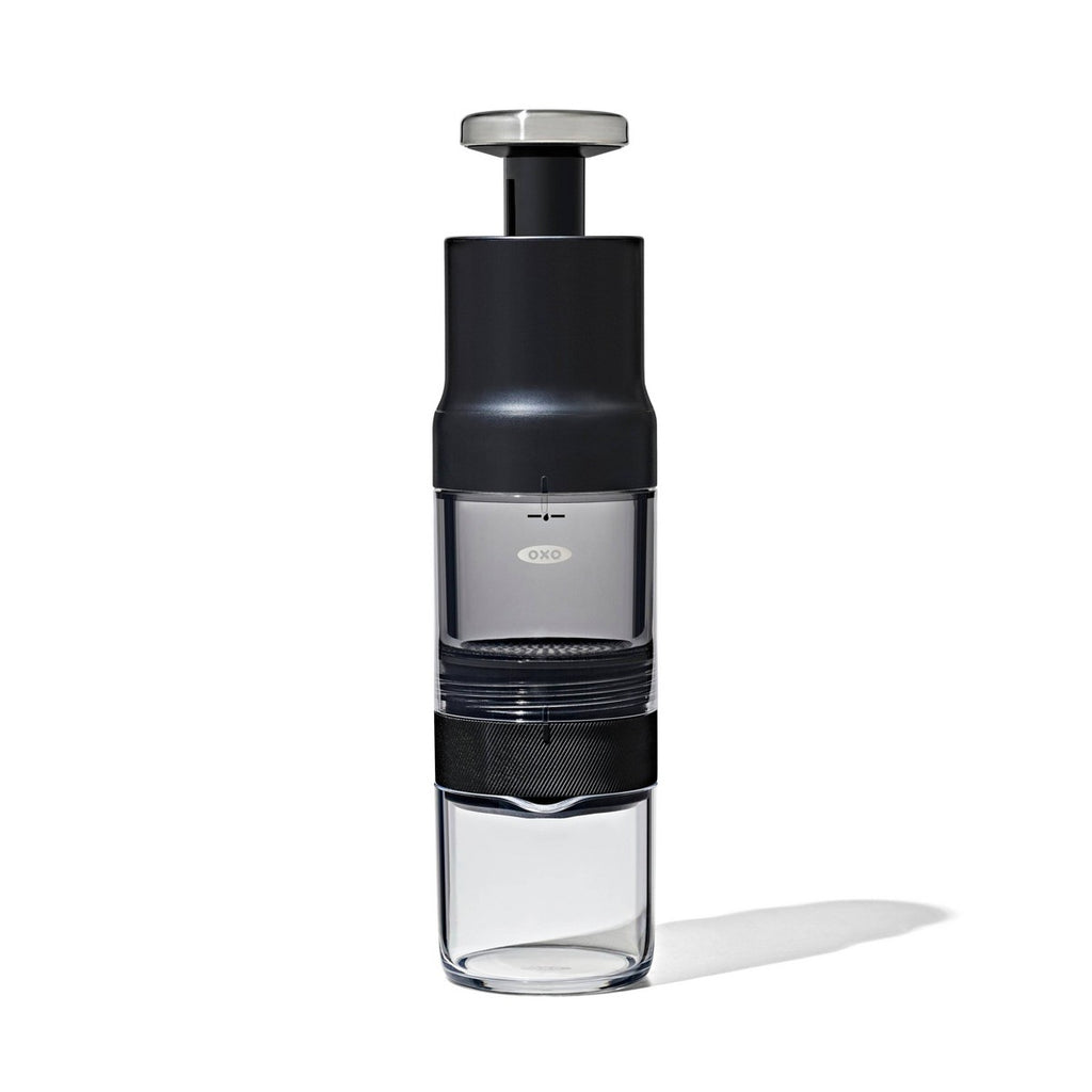 OXO Brew Rapid Brewer Single-Serve Coffee Maker Black: Manual Pour Over, Permanent Screen Filter, Dishwasher-Safe Parts