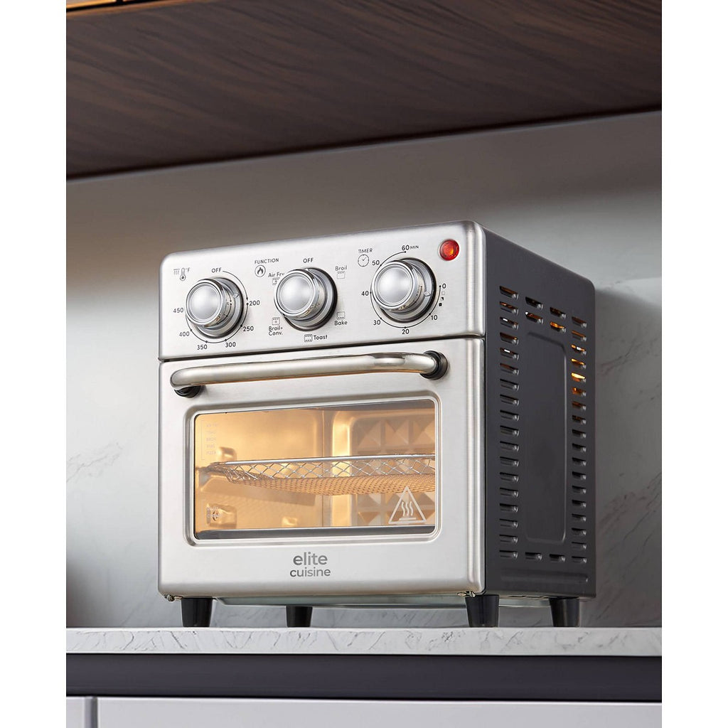 Elite Cuisine 8L Air Fryer Convection Toaster Oven with Broiler - Additional view