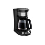 Hamilton Beach 12 Cup Programmable Coffee Maker Black 46290: Drip Coffee Machine, Nonstick Hot Plate, Brew Pause
