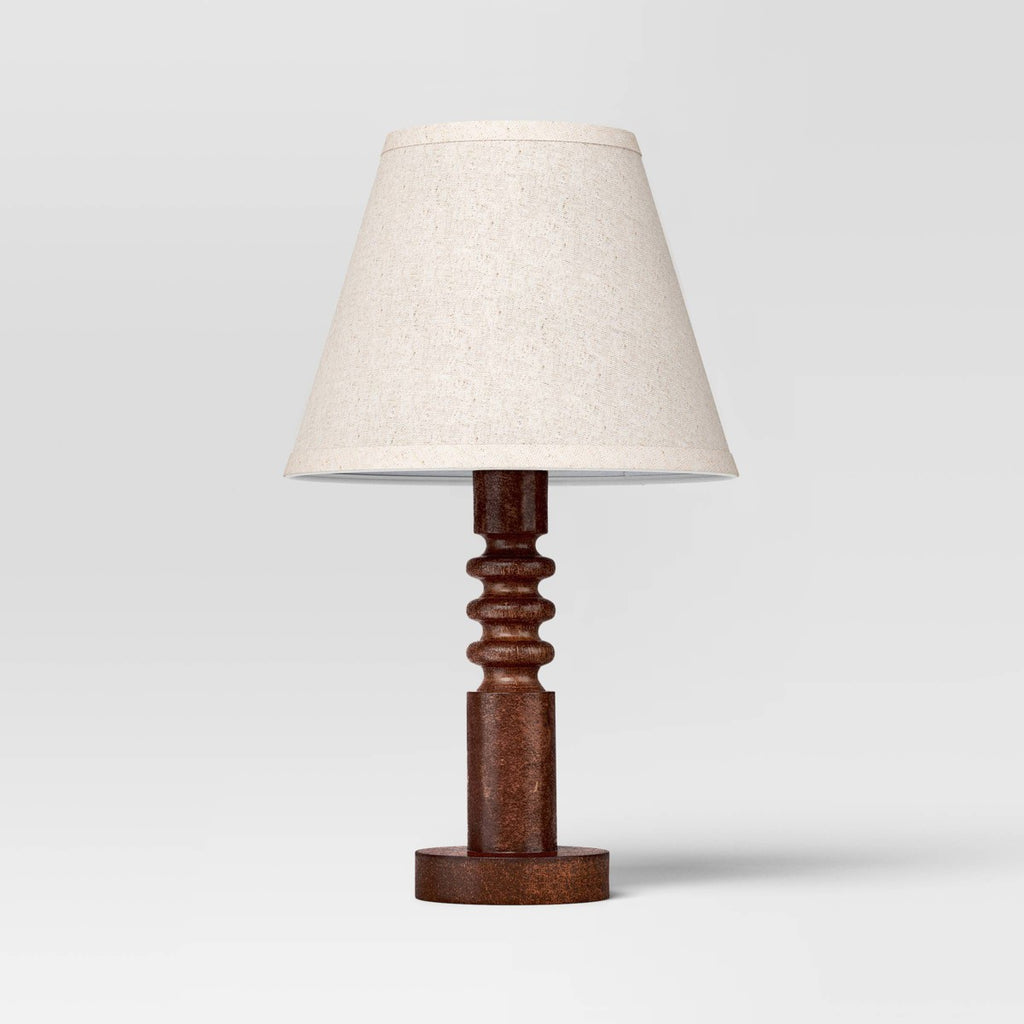 Mid Tone Wood Table Lamp - Threshold™