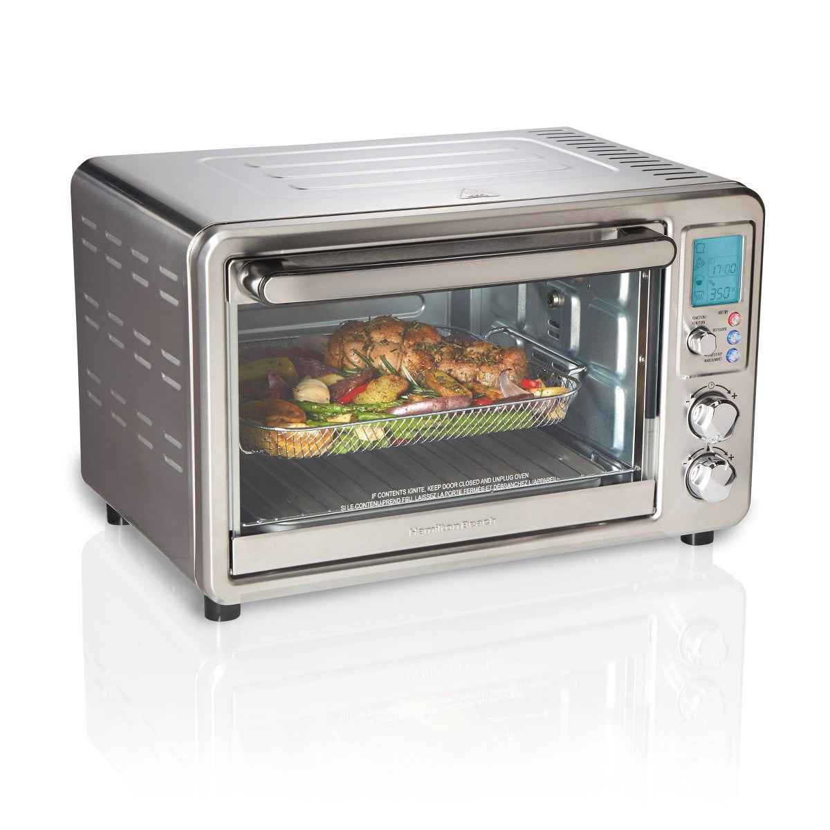 Hamilton Beach Digital Sure-Crisp Air Fry Toaster Oven