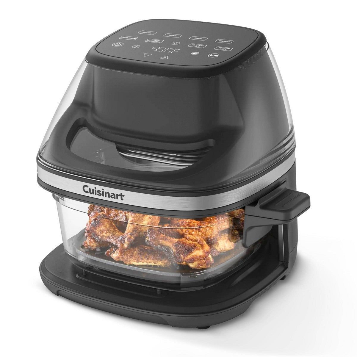 Cuisinart ClearView 4qt Glass Basket Air Fryer AFC-4 Black