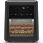 Chefman 13-Quart Multifunctional Air Fryer+ with 5 Cooking Functions – Black