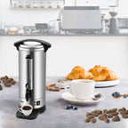 VEVOR Commercial Coffee Urn, 110 Cups Stainless Steel Large Coffee Dispenser, 1500W 110V Electric Coffee Maker Urn For Quick Brewing - Additional view