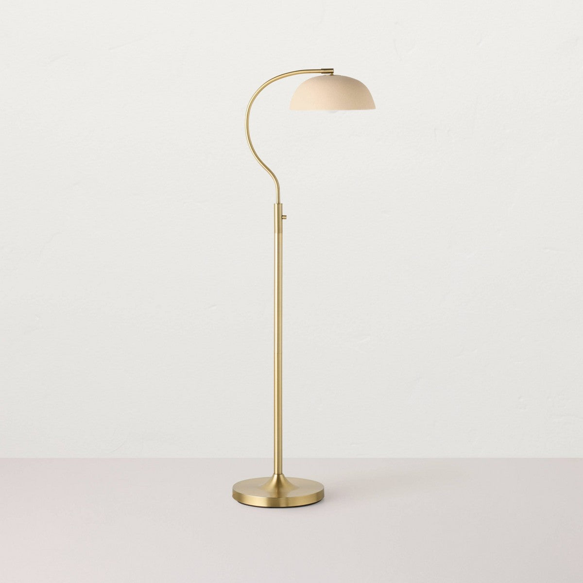 Brass Floor Lamp with Ceramic Shade - Hearth & Hand™ with Magnolia