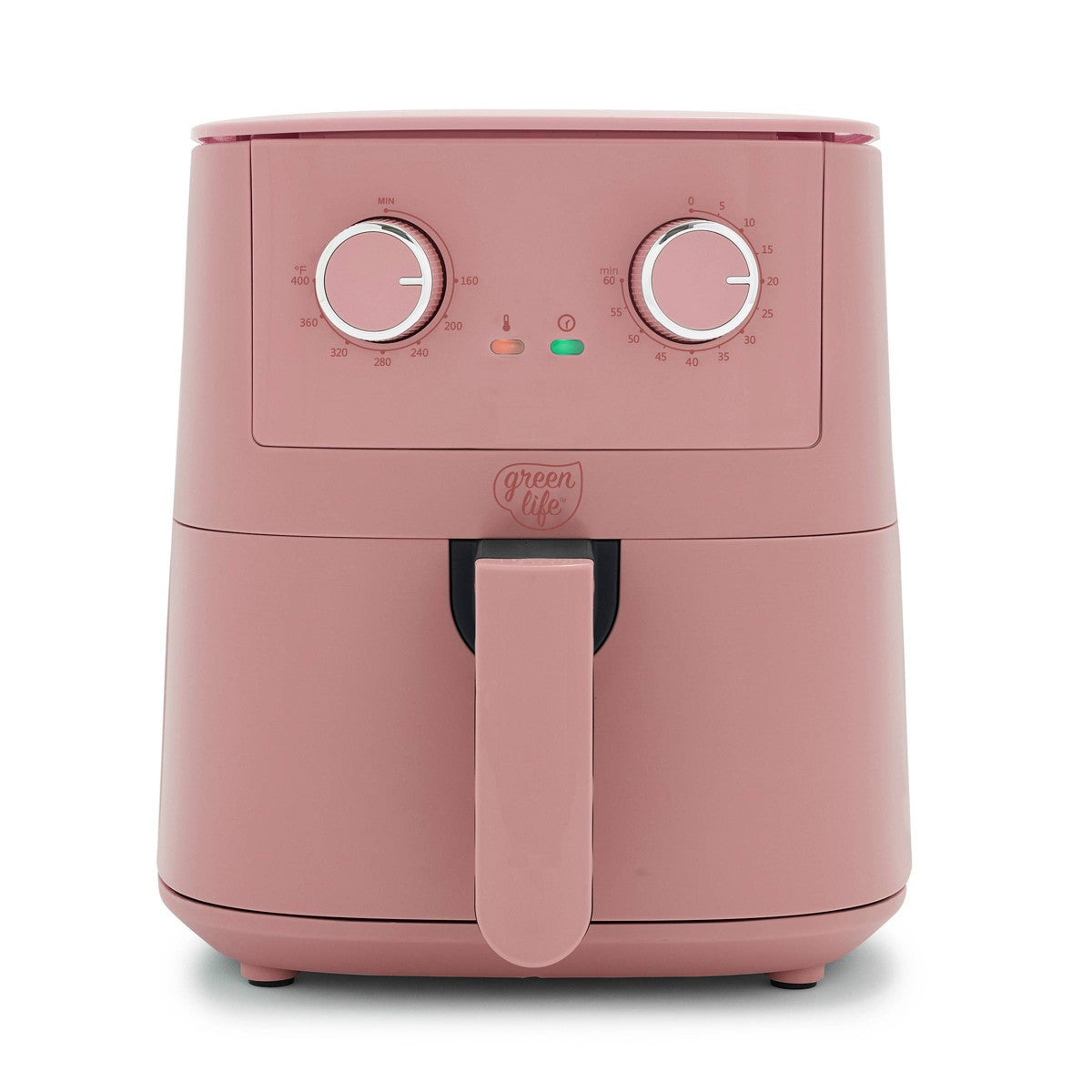 GreenLife 4.5qt EZ Air Fryer Dusty Rose