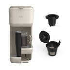 bella Single-Serve Coffee Maker Oatmilk: Drip Pod Coffee Maker, 14 oz Capacity, Automatic Shut-Off, Removable Drip Tray - Additional view