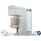 Chefman Caffeinator Single Serve Coffee Maker, 48 oz. Reservoir - Concrete