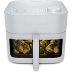 Chefman Crispinator 8-Quart 7-in-1 Air Fryer with Powerful, Whisper-Quiet DC Motor & 450°F Max Temp - Concrete