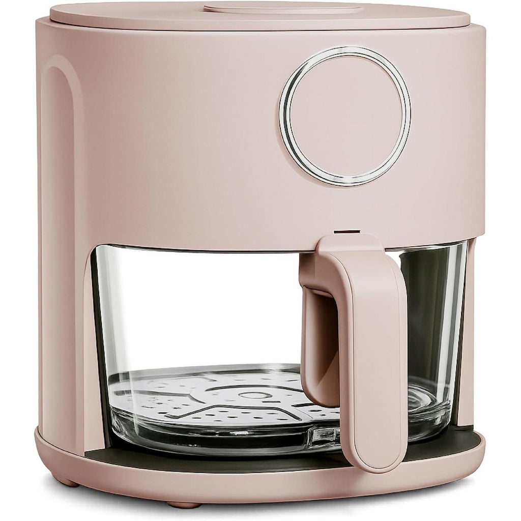 COOK WITH COLOR Air Fryer, 5.5Qt Glass Air Fryer, 1400W, 8 Presets, Adjustable Temperature, Blush - Additional view
