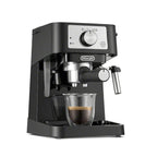 Stilosa Espresso Machine by Delonghi - EC260BK: 15-Bar Pressure, Frothing Wand, Removable Water Reservoir, Dishwasher-Safe Parts
