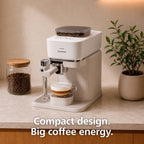 Philips Baristina Latte Automatic Coffee and Espresso Machine Milky White - Additional view