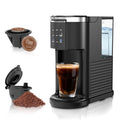 Single Serve Coffee Maker, Pod & Ground Coffee Compatible, 6–14oz Brew, 40oz Removable Tank