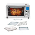 Emeril Lagasse Everyday 360 Air Fryer, 360 Quick Cook Tech, 12 Functions including Bake, Rotisserie, Pizza, Slow Cook, and Much More, Stainless Steel