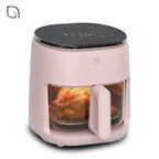 Willow Kitchen 5qt Digital Glass Air Fryer Pink