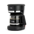 Mr. Coffee 5 Cup Switch Coffee Maker Black: Small Drip Coffee Machine, Electric, Paper Filter, 25 oz Capacity