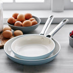 GreenPan (8" and 10") Padova Pro Ceramic Nonstick Frypan Set - Additional view