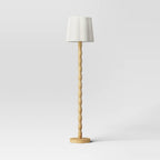 Natural Polyresin Floor Lamp - Room Essentials™