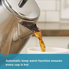 Farberware Electric Coffee Percolator, FCP240, Stainless Steel Basket, Automatic Keep Warm, No-Drip Spout, 4 Cup - Additional view