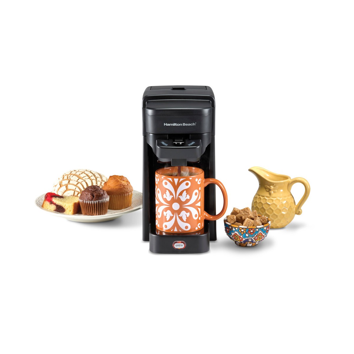 Kitchen Collection Single Serve Coffee Brewer Black