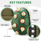Super Mario Bros Bowser Turtle Shell Backpack for Adults, Green, 20-Inch - Additional view