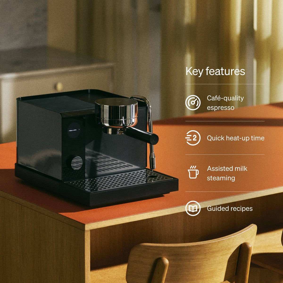 Fellow Series 1 Espresso Maker Black - Additional view