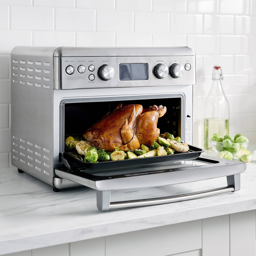 GreenPan Elite Convection Air Fryer Toaster Oven Stainless Steel - Additional view