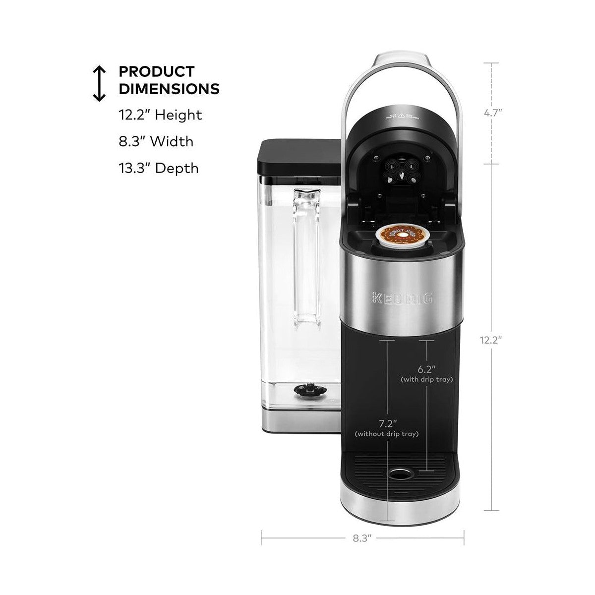 Keurig K-Supreme Plus Single Serve K-Cup Pod Coffee Maker (Manufacturer Refurbished) - Additional view