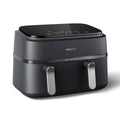 Philips 3000 Series 9.5qt Dual Basket Air Fryer Black