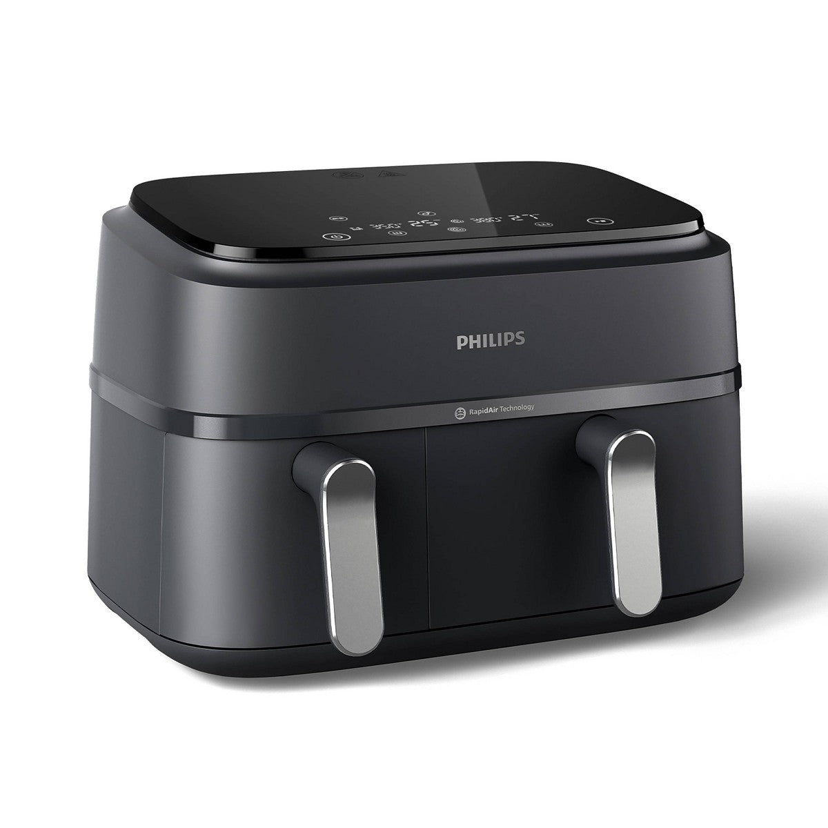 Philips 3000 Series 9.5qt Dual Basket Air Fryer Black