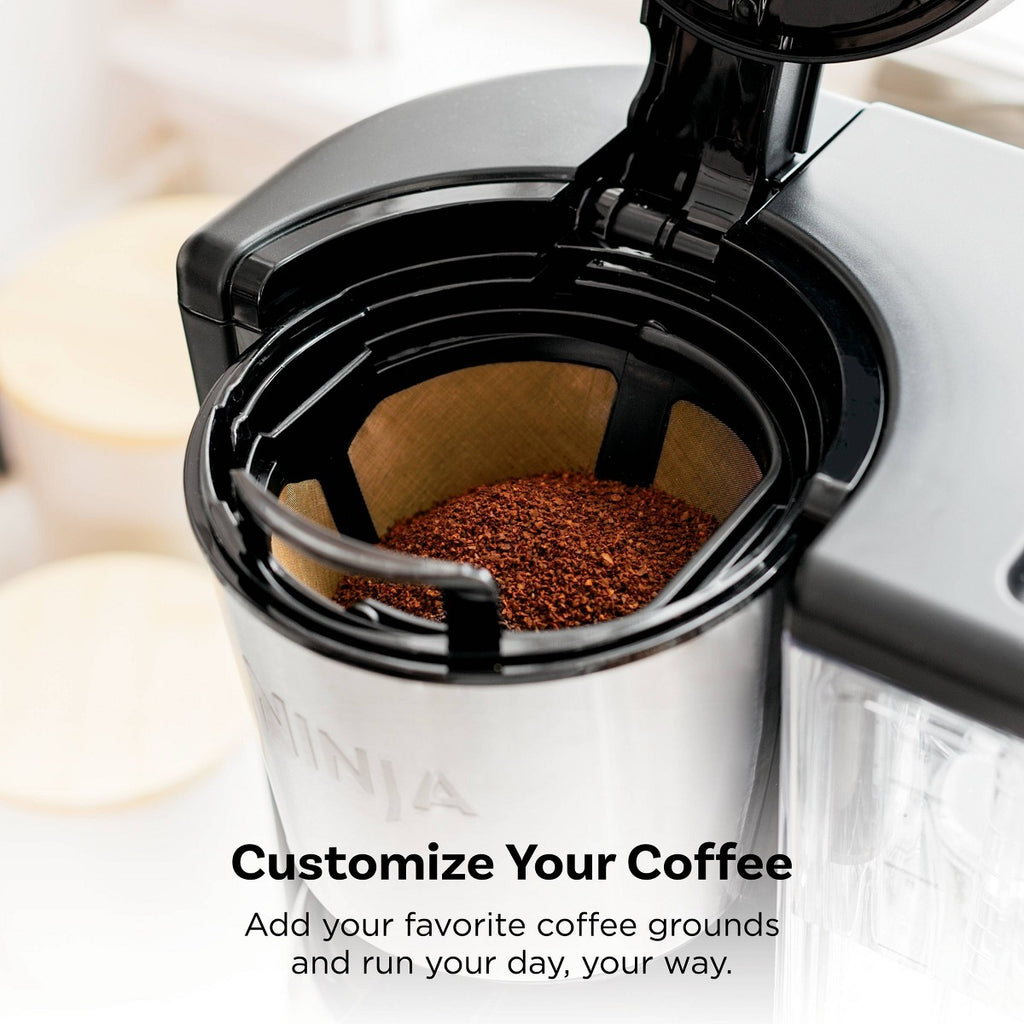 Ninja Fresh Brew Drip Coffee Maker 14 Cup Glass Carafe Stainless Steel CE451 - Additional view