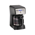 Hamilton Beach 12C Coffee Maker 46200: Drip Coffee Machine, 12 Cup Capacity, Electric, Dishwasher-Safe, Black